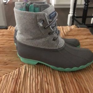 Girls Sperry boots Size 1